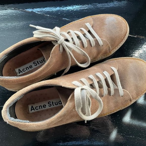 Acne Studios Adrian low top sneaker, suede - Picture 5 of 5